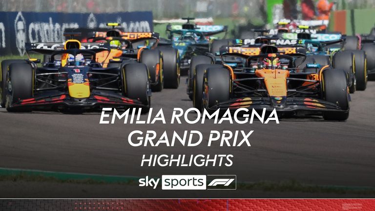Highlights of the Emilia Romagna Grand Prix.