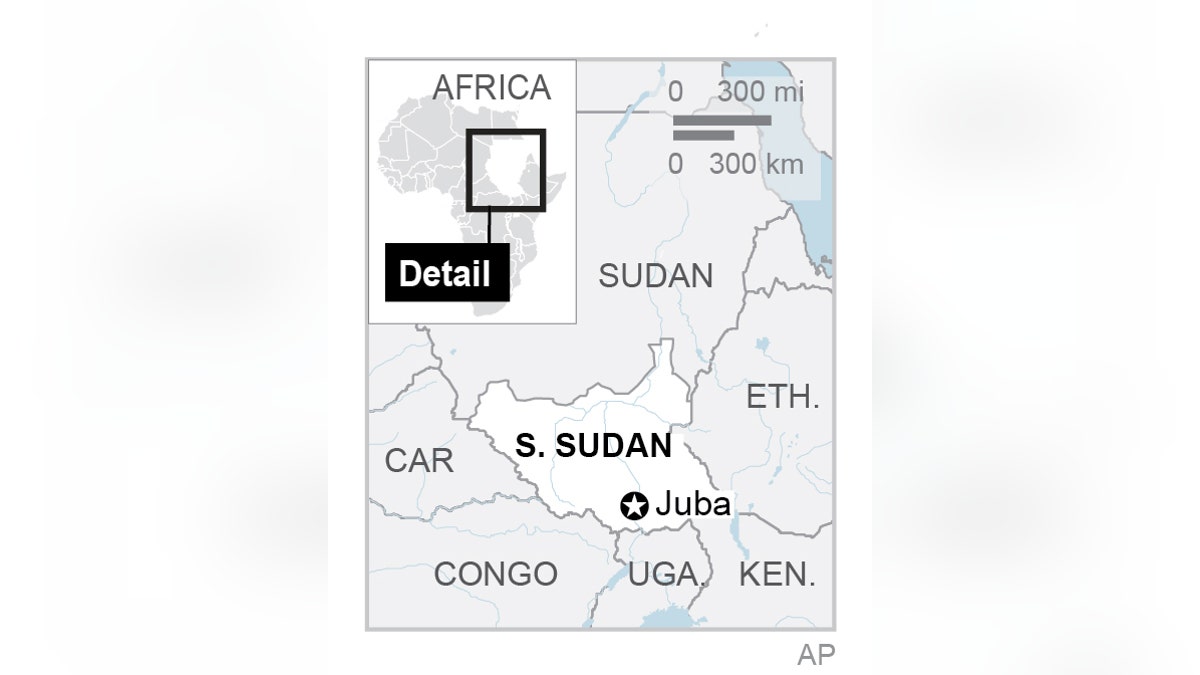 South Sudan's rebel leader has fled.