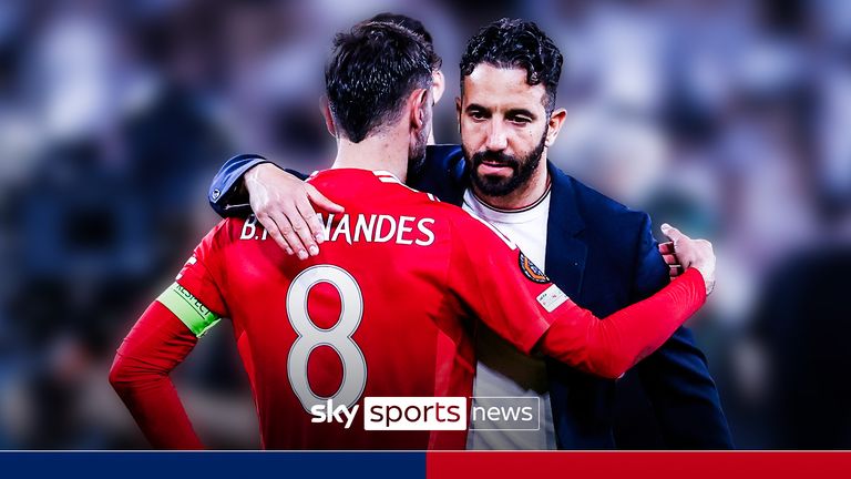 Ruben Amorim hails Bruno Fernandes captaincy at Manchester Utd