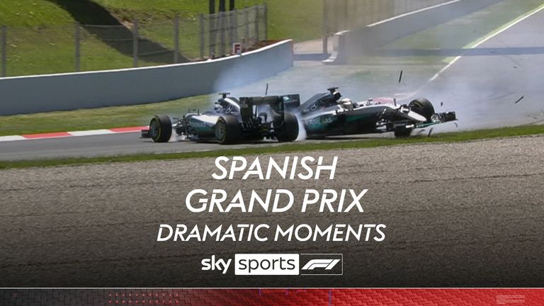 Ahead of this weekend's Spanish Grand Prix we take a look back at some of the most dramatic moments from previous races at the Circuit de Barcelona-Catalunya.