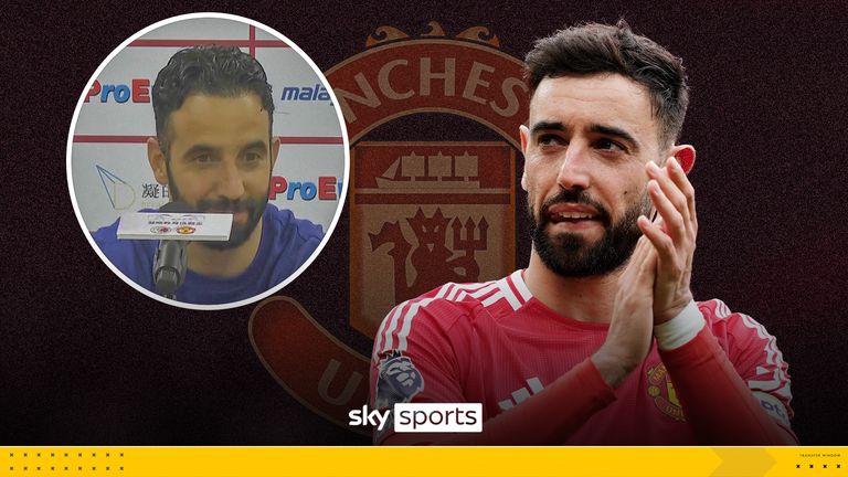 'I just have that feeling' | Amorim confident Bruno will stay at Man Utd