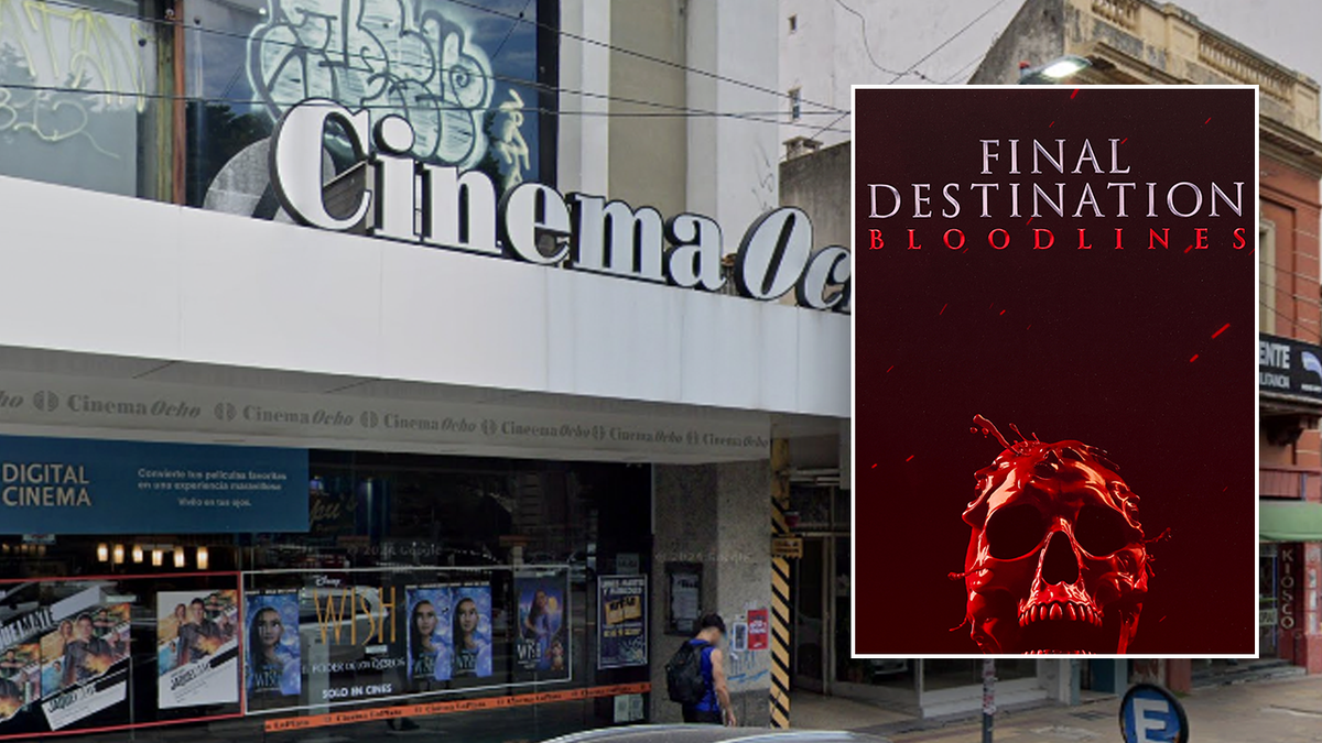 Horror movie roof collapse