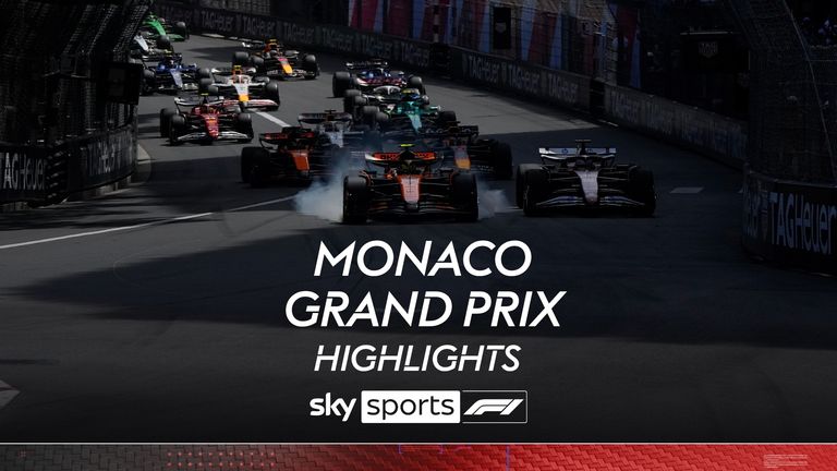 Highlights of the Monaco Grand Prix.