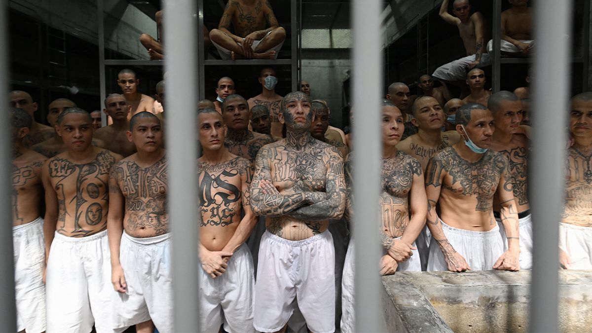 MS-13 gang members in prison