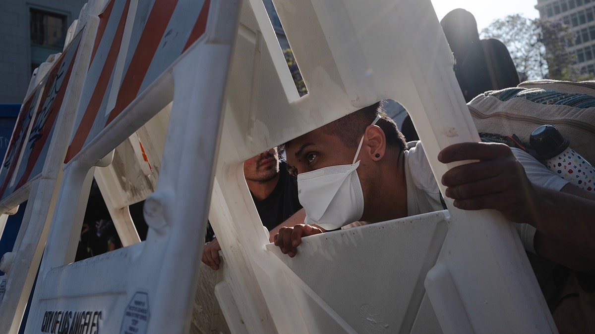 Rioters cause havoc in Los Angeles as they rail against the US Government