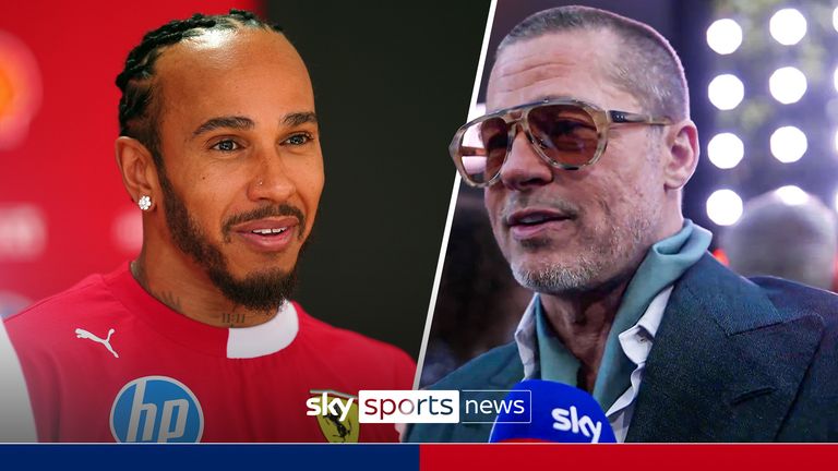 Brad Pitt praises Lewis Hamilton's help with F1 Movie