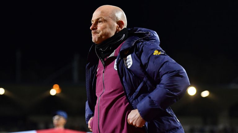 Lee Carsley suffered defeat on his return as England U21 boss