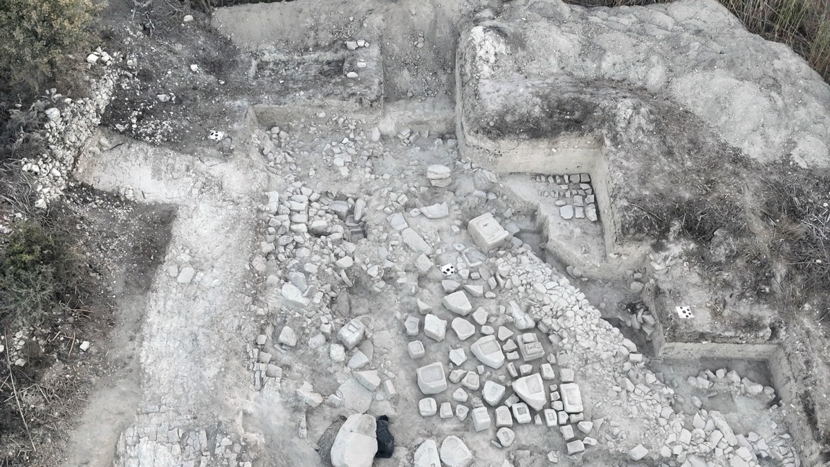 Aerial image of Apollo sanctuary