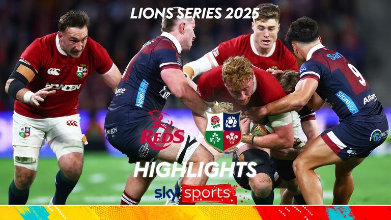 Highlights from the third game of the 2025 tour as the British and Irish Lions took on Queensland Reds at Suncorp Stadium.