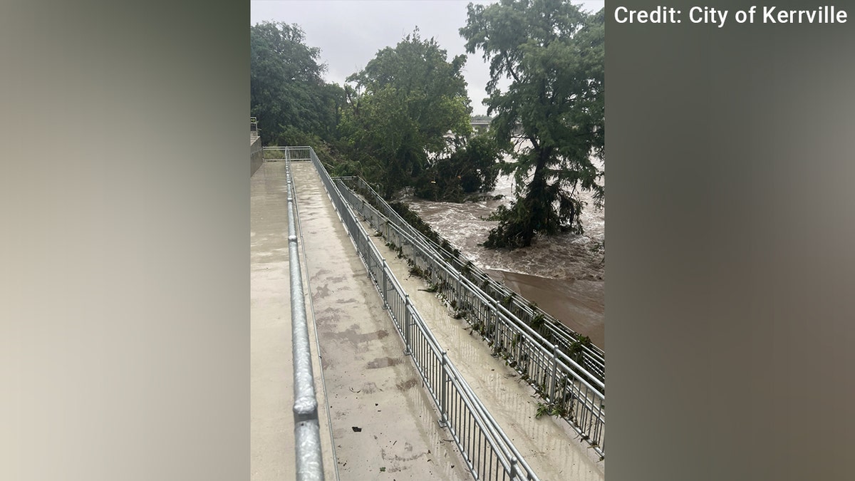 Severe flooding was reported Friday in Kerr County, Texas.