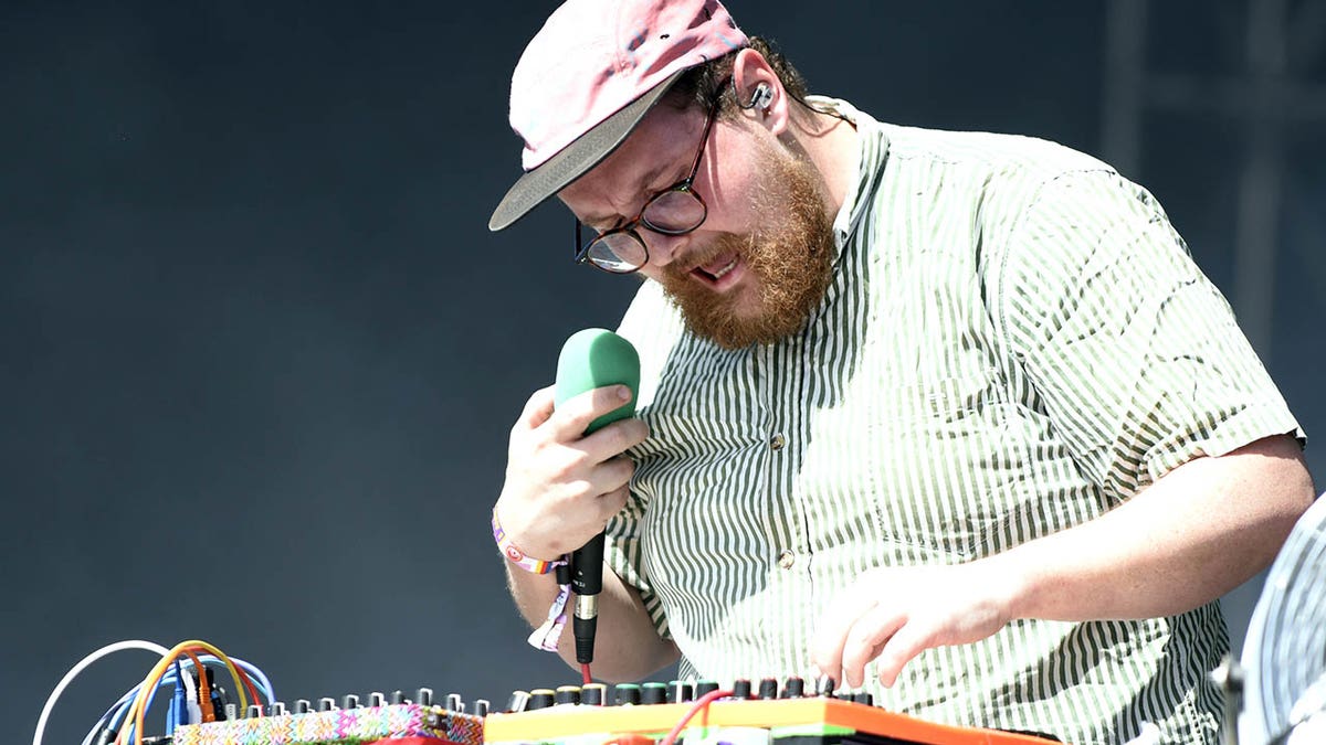 Dan Deacon performs