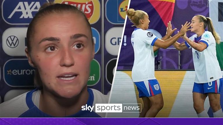 Georgia Stanway post-match after England's win over Wales