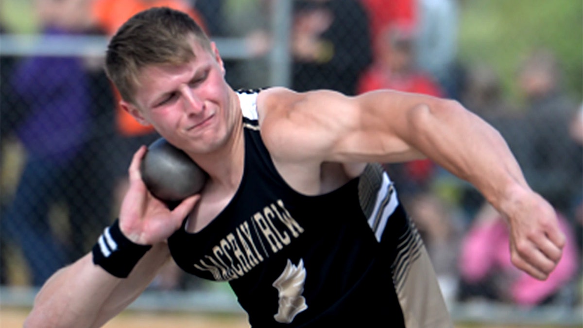 Brady Heiling competing in sports