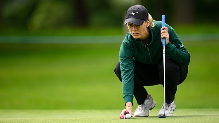 Hannah Screen is one of three English players a shot off the lead at the Women's Irish Open