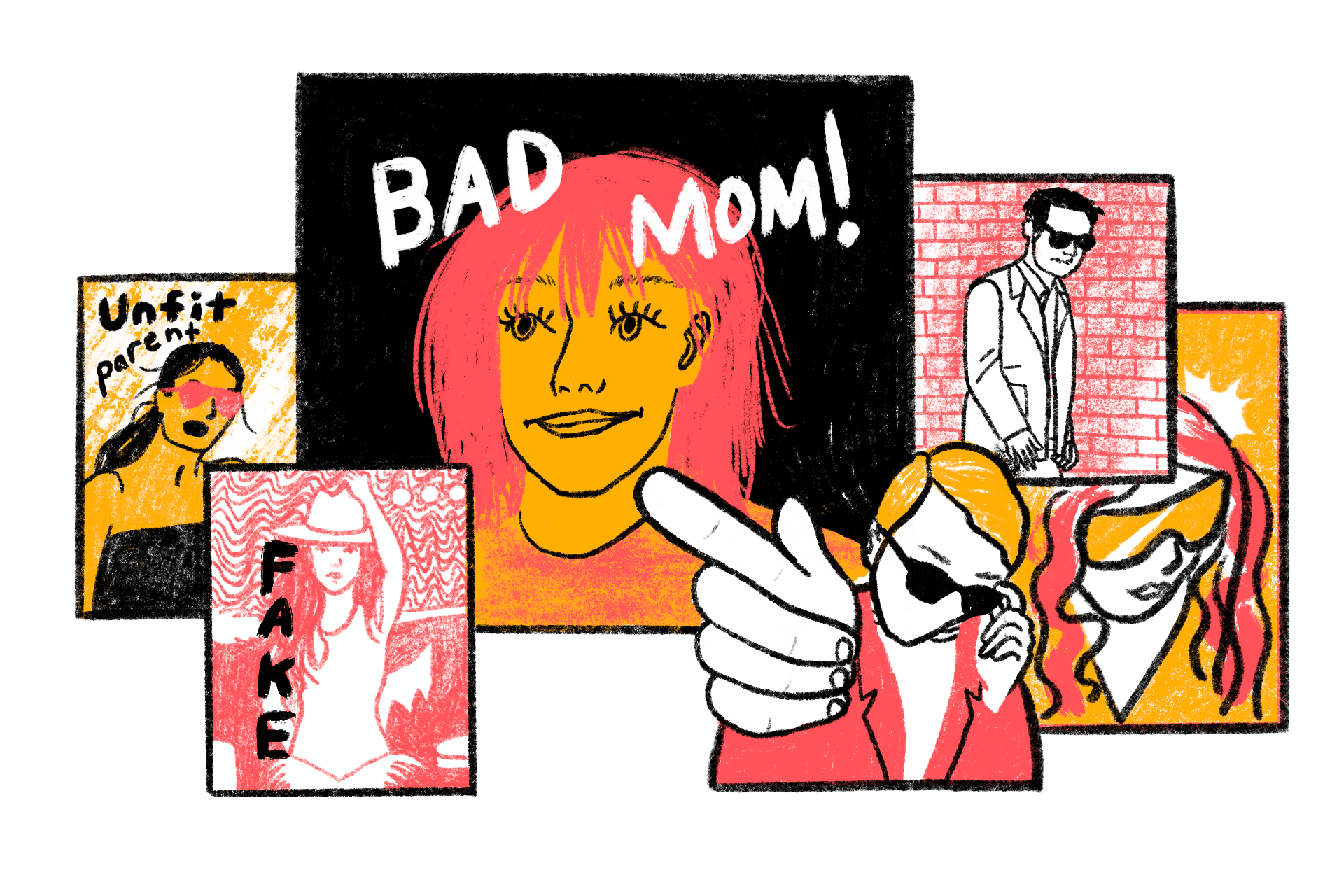 Images of celebrities from the 90s collaged together. An early Perez Hilton logo sits atop.