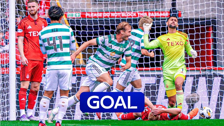 Celtic goal.