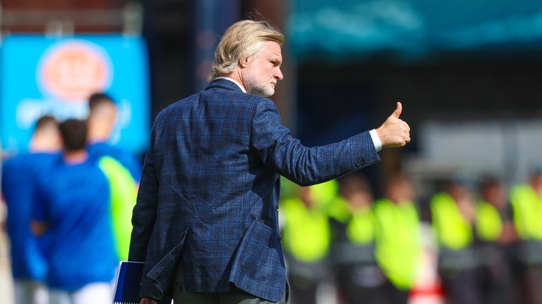 Dundee boss Steven Pressley