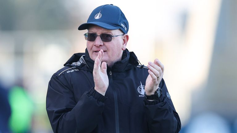 Falkirk manager John McGlynn won the award last season