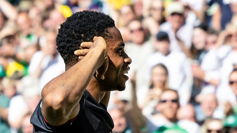 Thibault Klidje is Hibernian's record signing