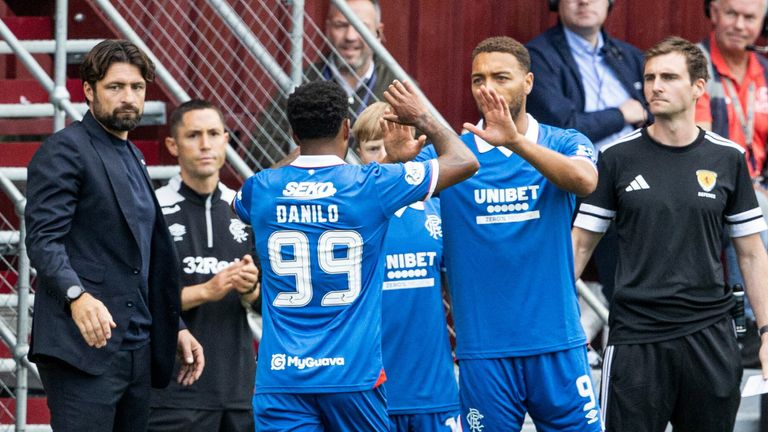 Martin used Cyriel Dessers' attitude as an example to other Rangers players