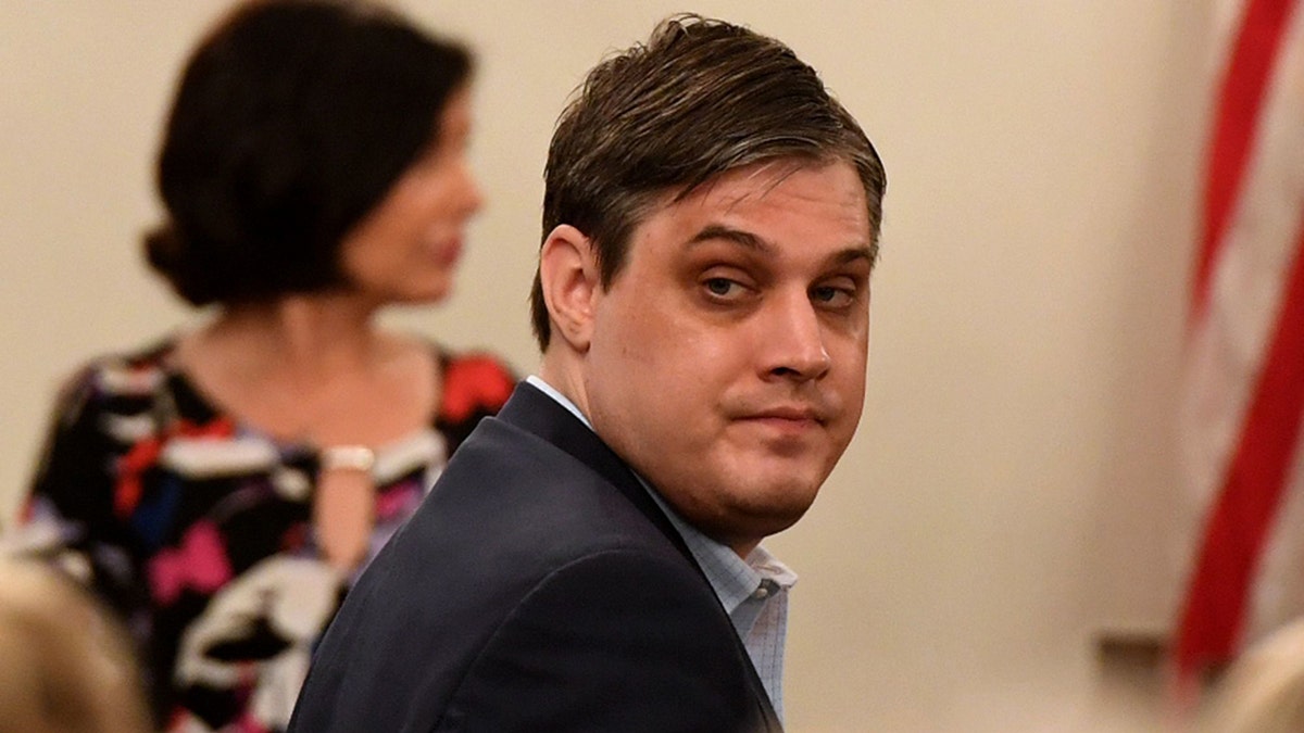 Zach Adams looks on during his trial for the murder of Holly Bobo