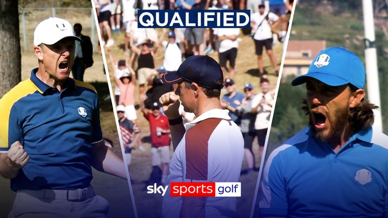 Check out who's already booked their place in Team Europe as the Ryder Cup takes place next month.
