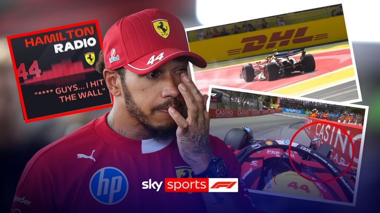 Watch back all of Lewis Hamilton's struggles so far in his debut season with Ferrari.