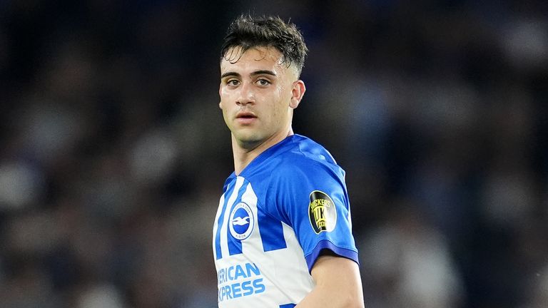 Facundo Buonanotte joined Brighton from Rosario Central in 2023