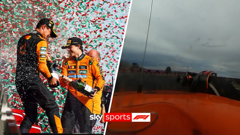 NEW ANGLES! Relive Piastri's attempts to claim victory from Norris on last two laps!