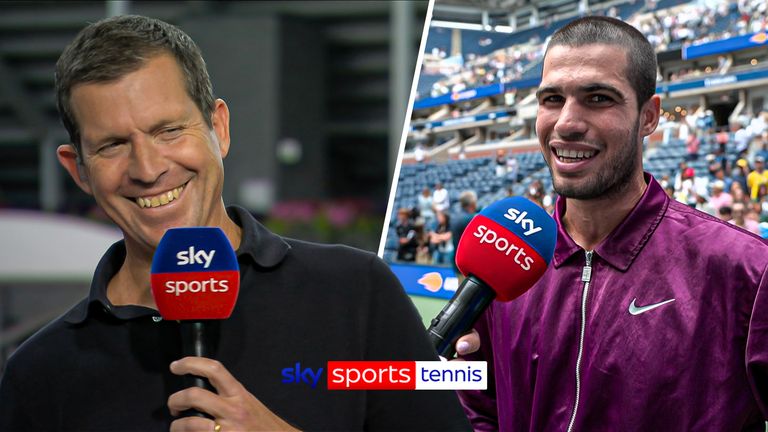 Tim Henman and Carlos Alcaraz