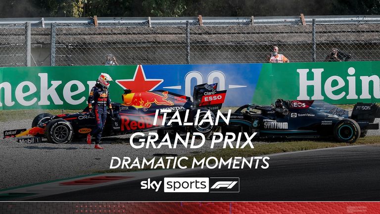 Look back at some of the most dramatic moments to have taken place at the Italian Grand Prix.