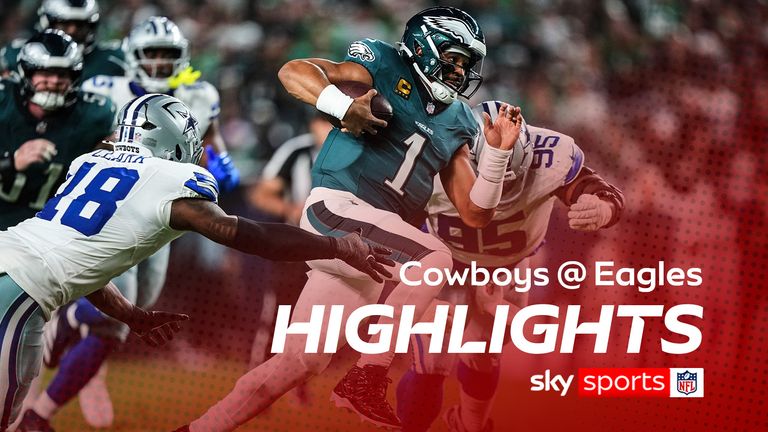 NFL EAGLES V COWBOYS