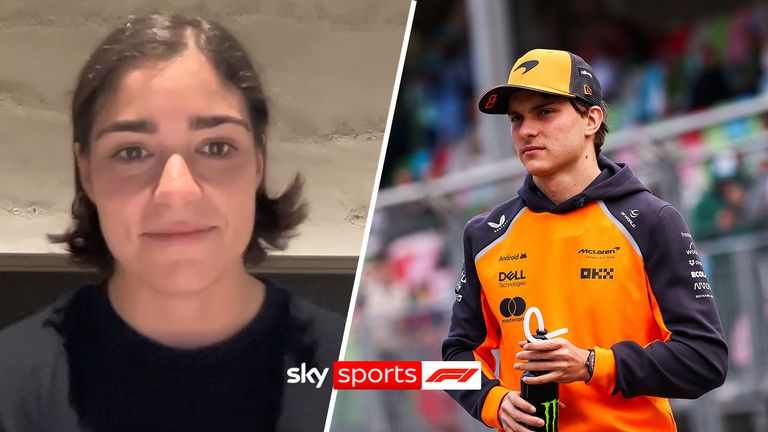 Jamie Chadwick on oscar piastri