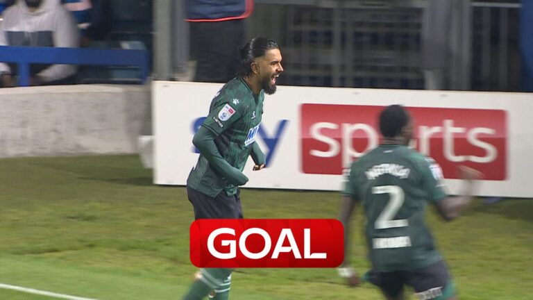 Louza puts Watford level just 30 SECONDS into second half!