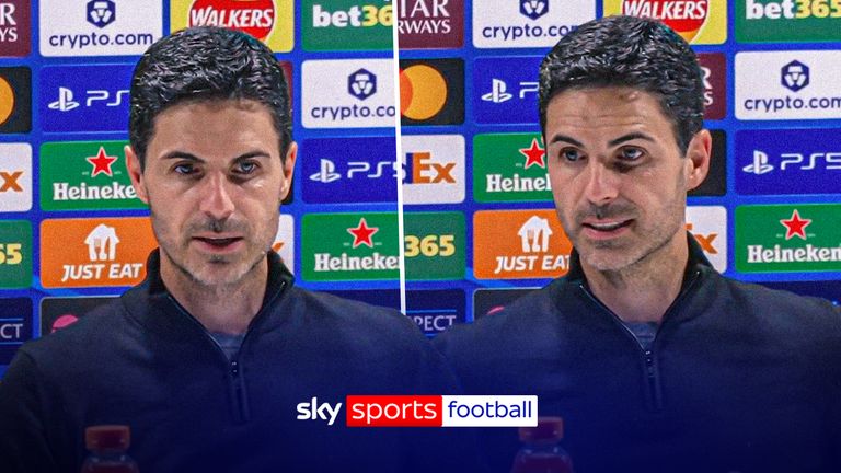 Arteta presser