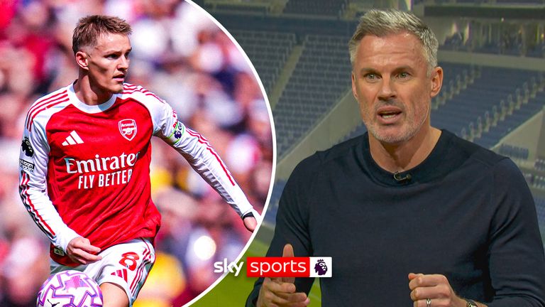 CARRAGHER ON ODEGAARD ARSENAL
