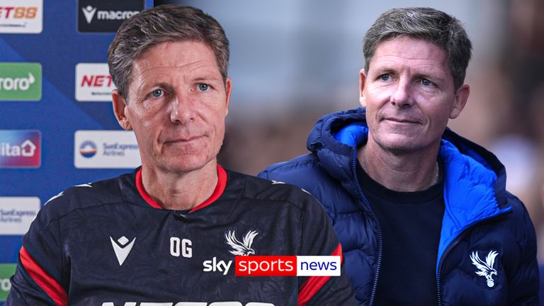 Oliver Glasner has denied any offer of contract at Crystal Palace saying there are 'no talks at the moment'.