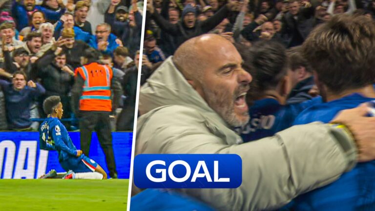 SCENES! Estevao's stoppage-time winner sends Stamford Bridge and Maresca WILD!