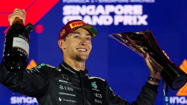 Singapore GP: George Russell dominates race as McLaren win Constructors’ Championship but Oscar Piastri, Lando Norris make contact | F1 News