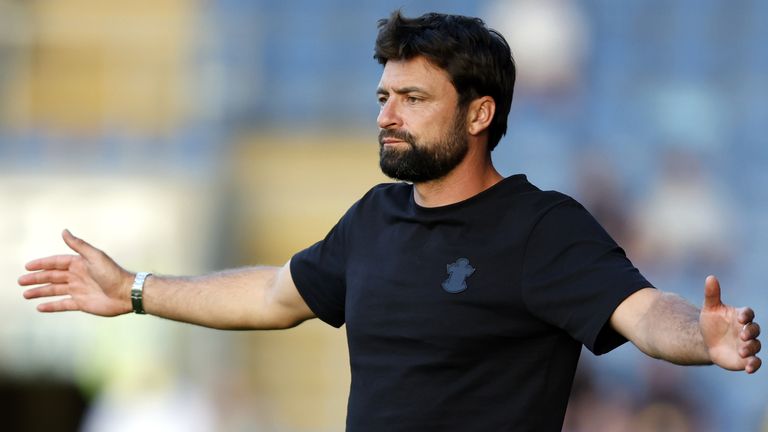 Martin had spells at MK Dons, Swansea and Southampton prior to taking over at Ibrox