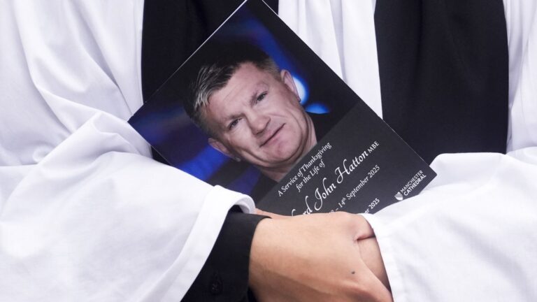 Ricky Hatton funeral: Thousands line the streets as former world boxing champion laid to rest in Manchester | Boxing News