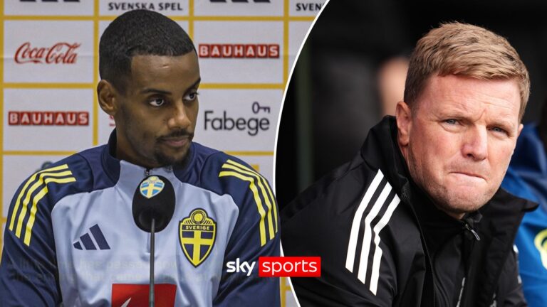 'Have you spoken to Howe? No…' | Isak tight-lipped on Newcastle ending
