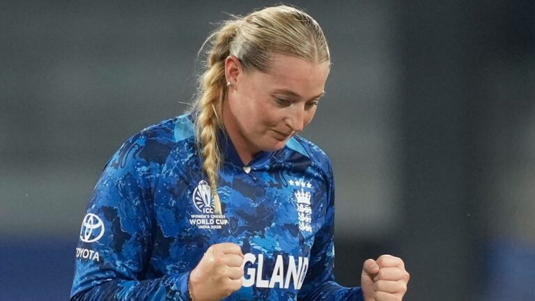 Women’s Cricket World Cup: England’s Sophie Ecclestone challenged to ‘make her mark’ by Nat Sciver-Brunt | Cricket News