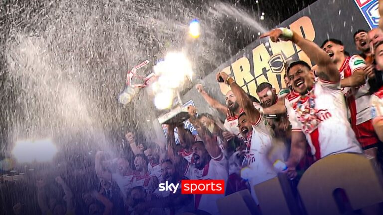 'A little respect!' – Hull KR's trophy lift and brilliant singalong with fans