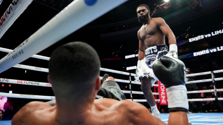 Jaron Ennis destroys Uisma Lima inside two minutes to win WBA Interim super-welterweight title | Boxing News