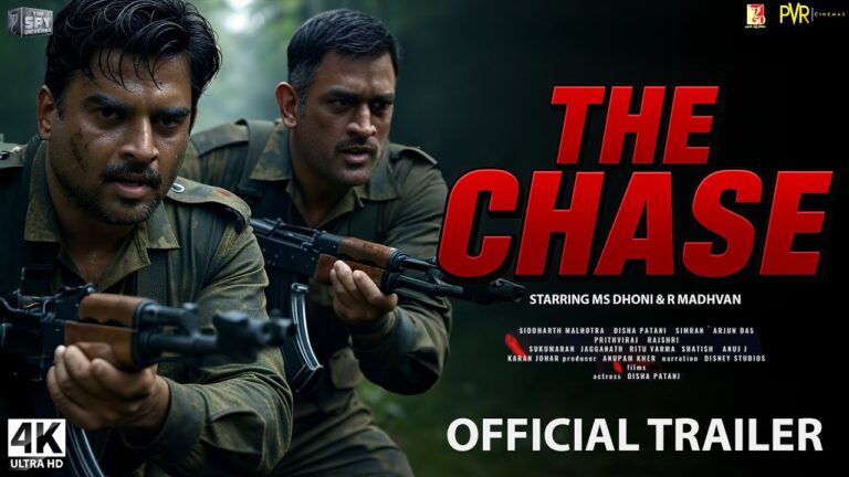 THE CHASE: Official Trailer | MS Dhoni | R. Madhavan | Release Date | T-Series