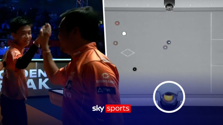 Golden Break drama! 18-year-old produces pool perfection at Reyes Cup!!