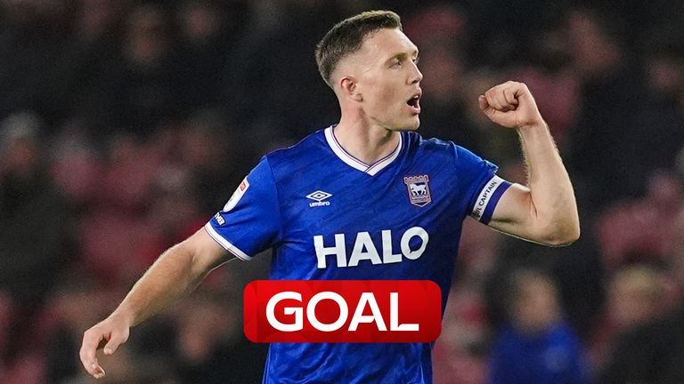 DARA O'SHEA IPSWICH GOAL