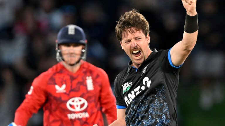New Zealand vs England, first T20 LIVE! Text updates and latest score from Christchurch as Harry Brook’s side begin three-match series | Cricket News