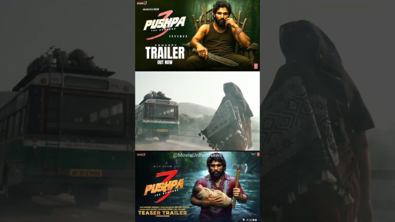 Pushpa 3 The Rampage | Teaser Trailer | Allu Arjun | Sukumar | Pushpa 3 Official Trailer